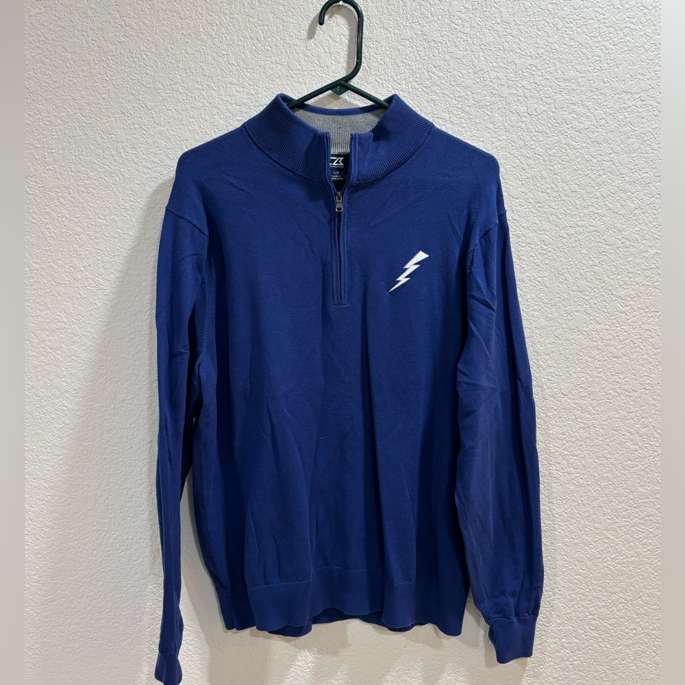 Cutter and Buck Air Force 1/4 Zip Sweater